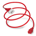 Plug (Male) : IEC 60320 C20 Locking (P-Lock) Connector (Female) : IEC 60320 C19 Color : Red