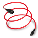 Z-Lock+ locking power cord, red