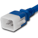 Plug (Male) : IEC 60320 C20 Locking (P-Lock) Color : Blue