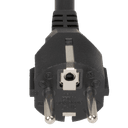 Color : Black Plug (Male) : European Schuko CEE7/7 - Straight