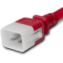 Plug (Male) : IEC 60320 C20 Locking (P-Lock) Color : Red
