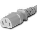Connector (Female) : IEC 60320 C13 Color : White