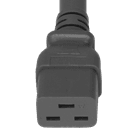 Connector (Female) : IEC 60320 C19 Color : Black