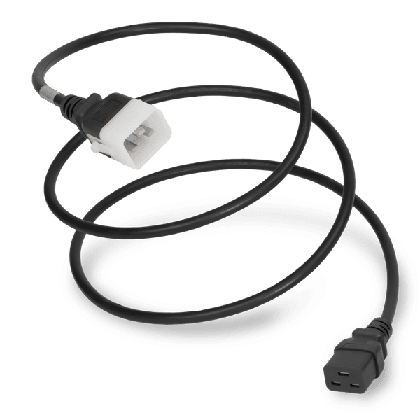 Black 1.5 Feet C19 cord