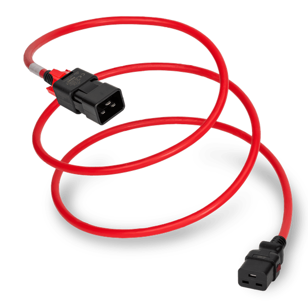 Red 1.5 meters C19 cord