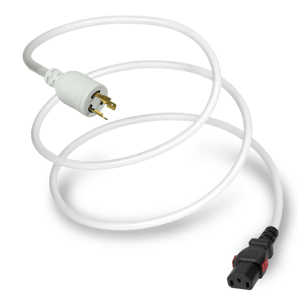 White 6 Feet C13 Locking (A-Lock) cord